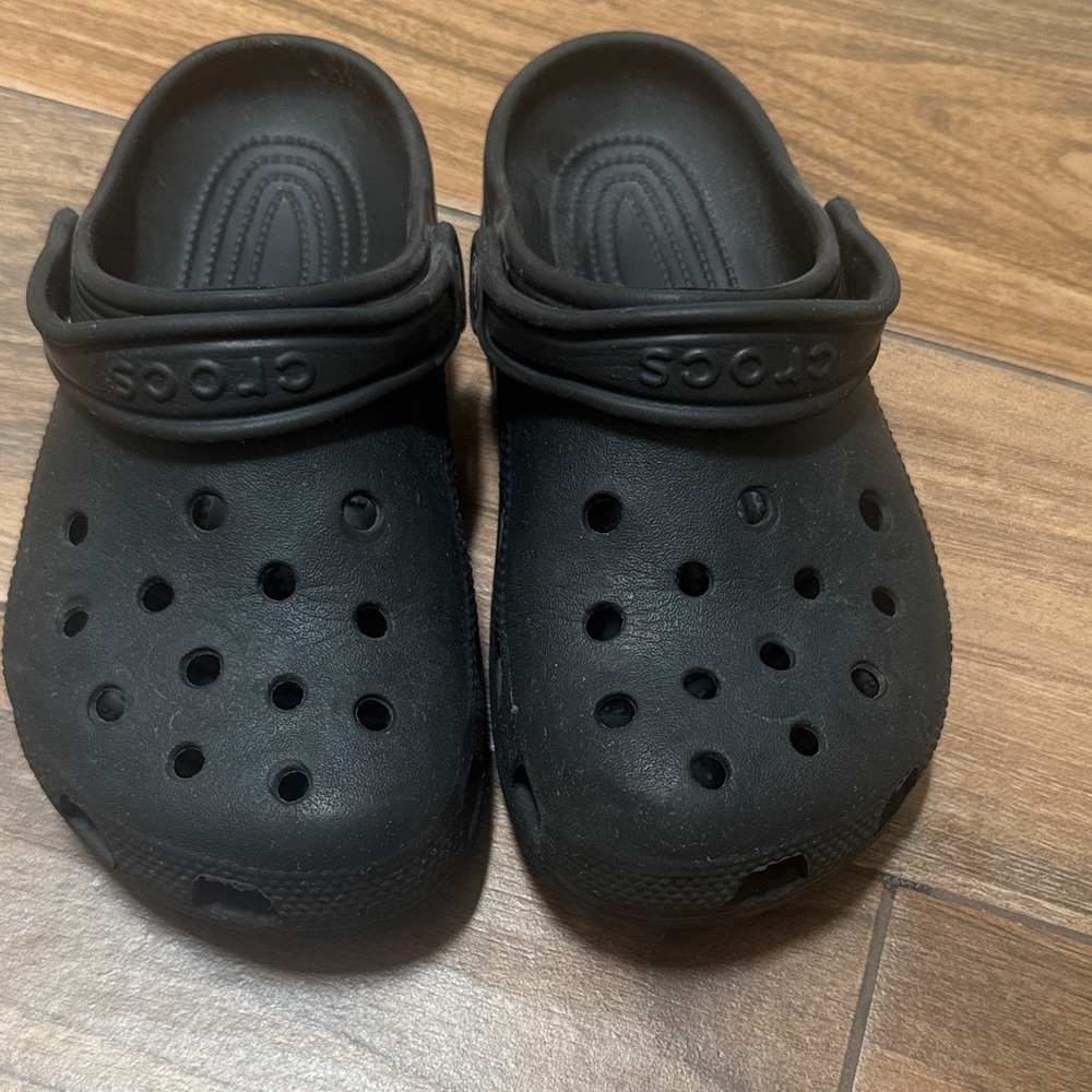 CROCS Kids Black Water Shoes